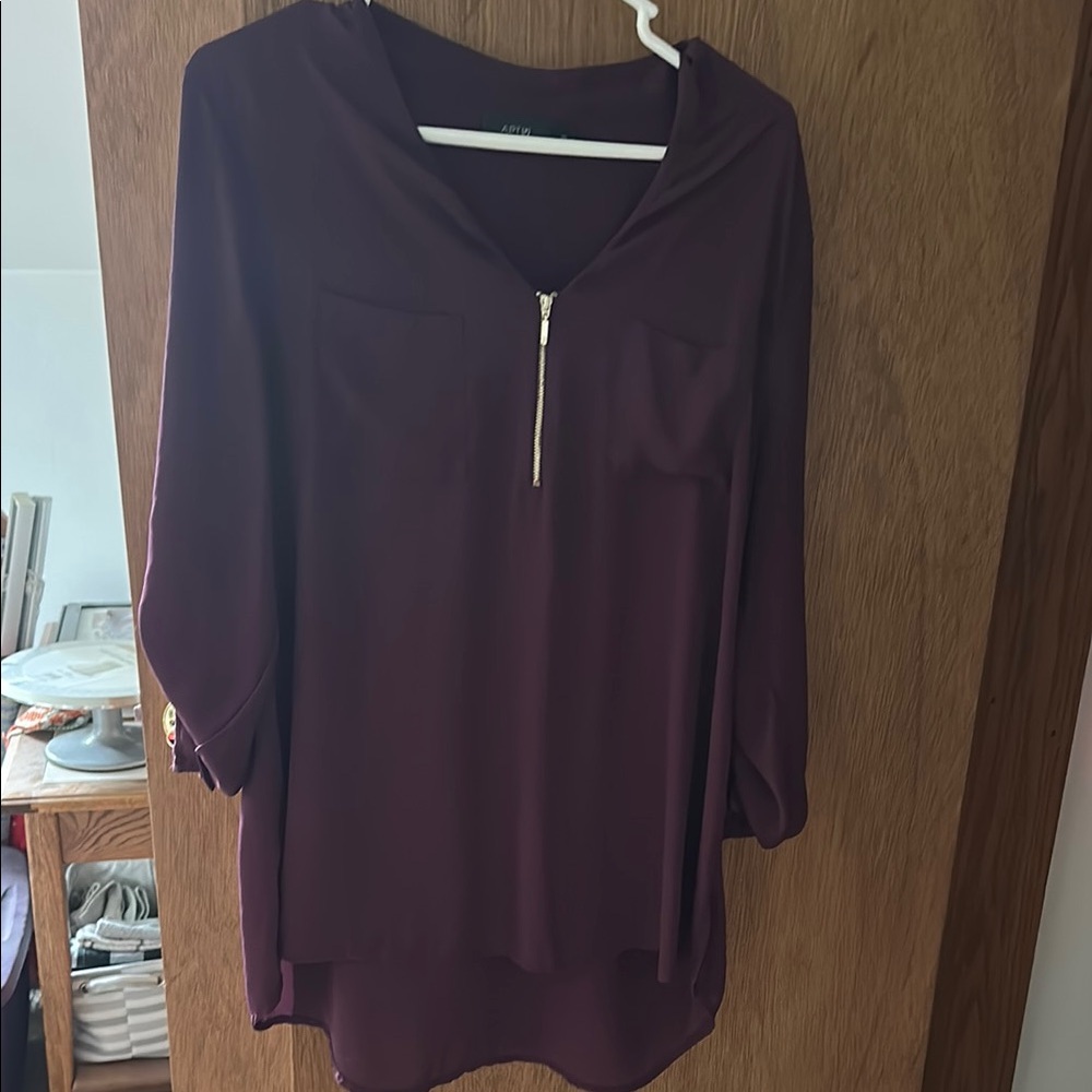 Elegant Purple Women's Top